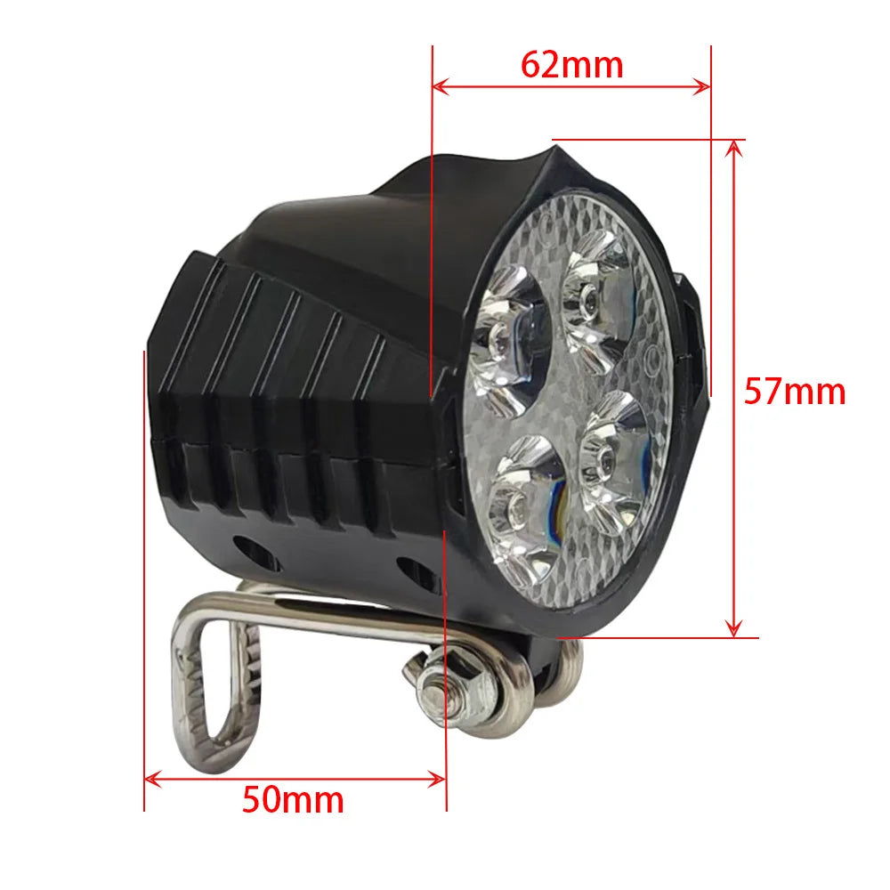 Phare LED Vélo Électrique