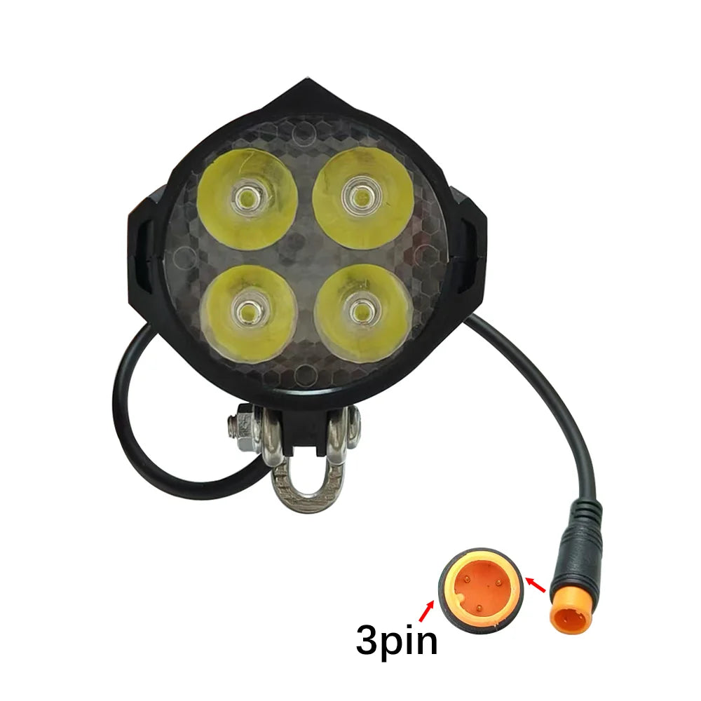 Phare LED Vélo Électrique